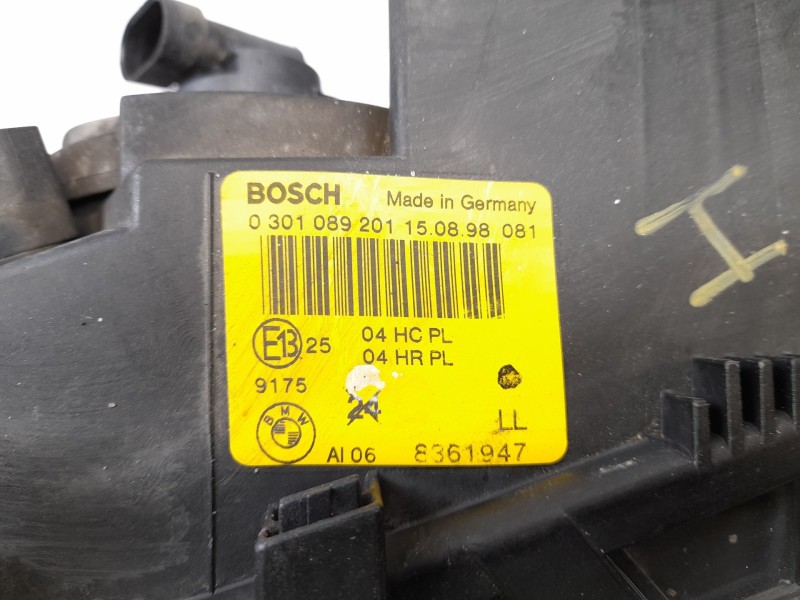 Recambio de faro izquierdo para bmw serie 3 berlina (e46) 320d referencia OEM IAM 0301089201  8361947