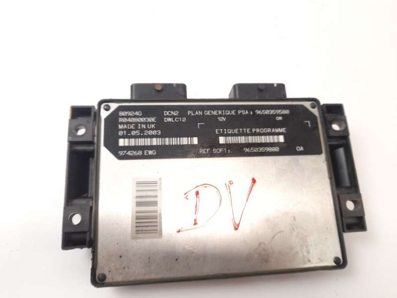 CENTRALITA MOTOR UCE 9650359880 
