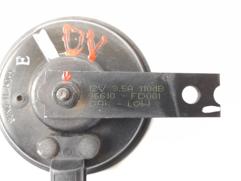 Recambio de claxon para kia pro ceed (ed) 2.0 crdi referencia OEM IAM 96610FD001  28R000033