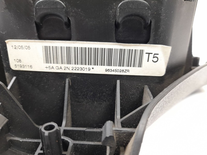 Recambio de airbag delantero izquierdo para peugeot 307 break (3e) 1.6 hdi referencia OEM IAM 96345028ZR  