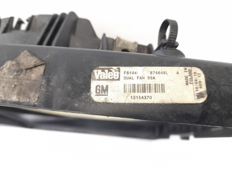Recambio de electroventilador para opel vectra c berlina 2.0 dti 16v referencia OEM IAM 13114370  874648L